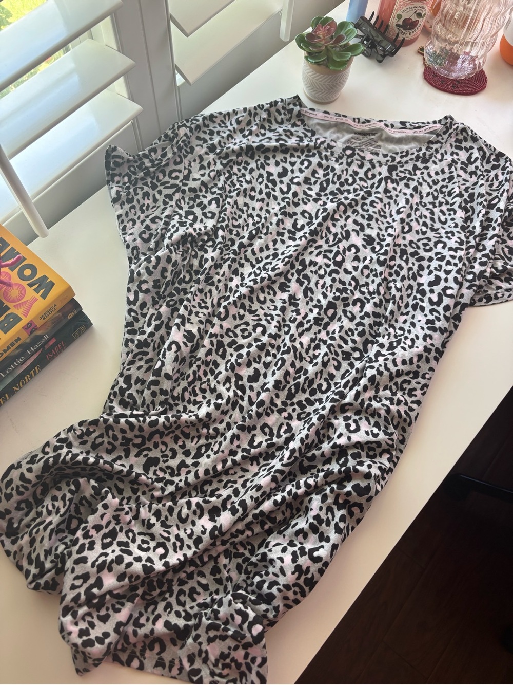 Joyspun Leopard Print Nightgown
